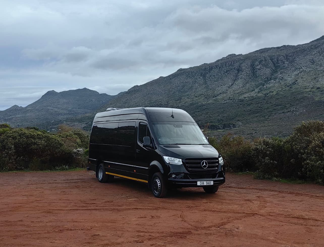Mercedes Sprinter available for Cape Peninsula Private Tour