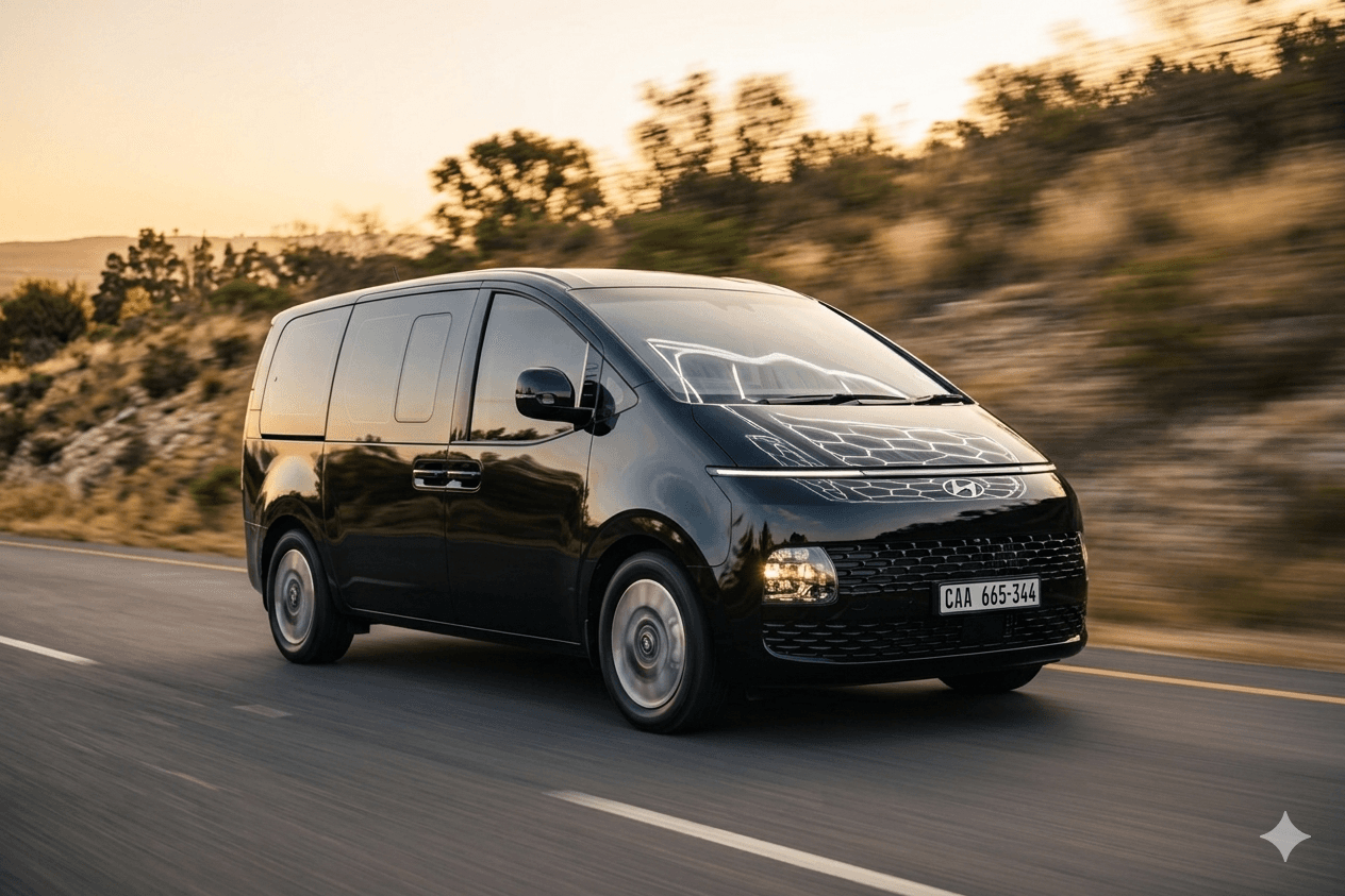 Hyundai Staria available for Cape Peninsula Private Tour