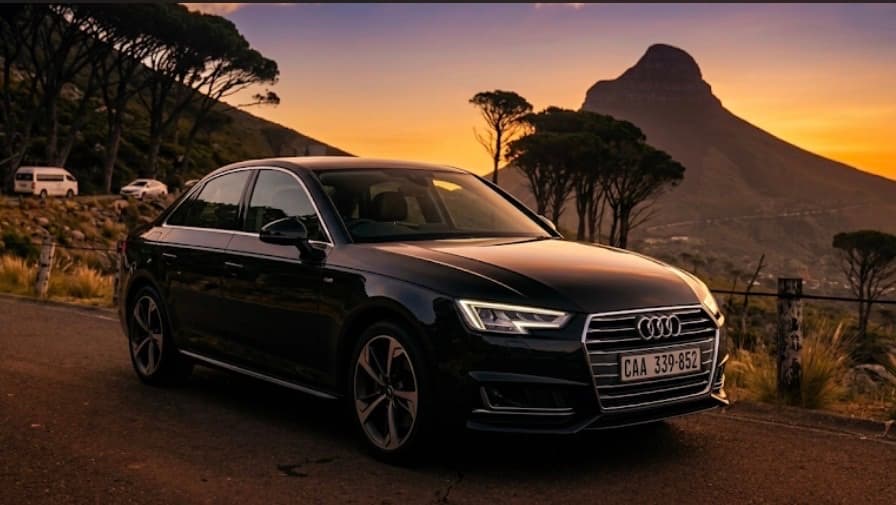 Audi A4 available for Cape Winelands Private Tour | Stellenbosch & Franschhoek